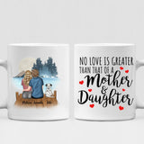 Mother’s Day - " No Love Is Greater Than That Of A Mother And Daughter " Personalized Mug - CUONG-CML-20220107-02