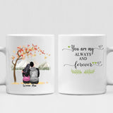 Autumn Couple - "You Are My Always And Forever" Personalized Mug